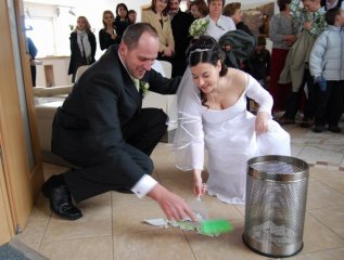 Svatba Hodnýho Peti a Alči (21.2.2009)
